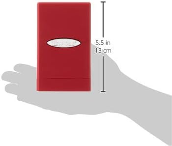 Ultra Pro Red Satin Tower Deck Boxes, 1 Pack