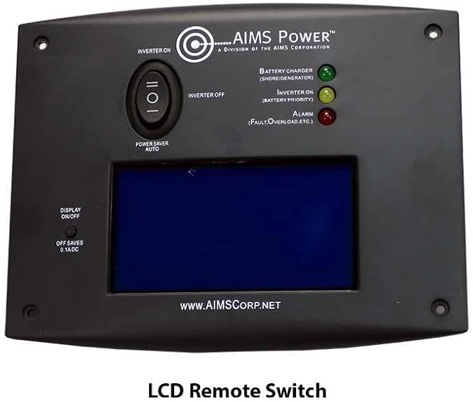 AIMS 2000W 12V Pure Sine Inverter Kit w/Remote