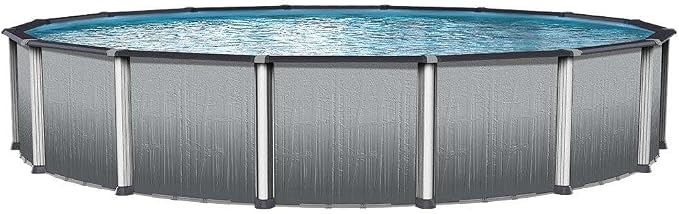 In The Swim 18' Round Above Ground Swimming Pool - Weekender (Premium) Package - Featuring: Sand Filter, Pump System and A-Frame Ladder