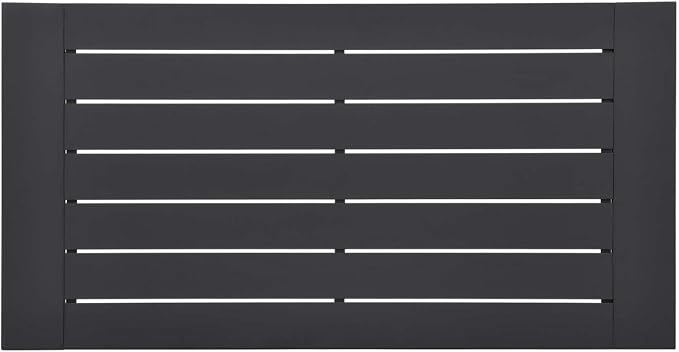 Modway Tahoe 2-Piece Fabric/Powder-Coated Aluminum Outdoor Set in Gray