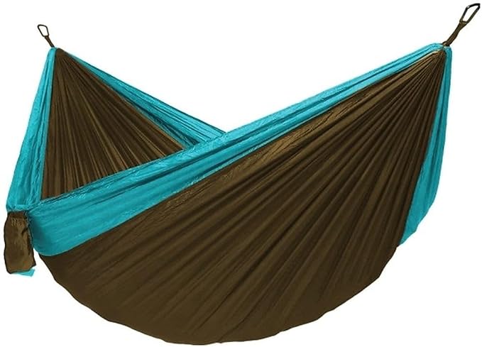 Hurley Uno Hammock 108-inch x54-inchWith Strap, Dark Green/Blue (1591001C)