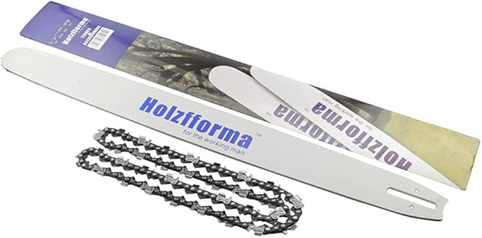 45.4cc Holzfforma® Blue Thunder G255 Gasoline Chain Saw Power Head WT 3/8 LP .050 16 inch 55 DL Guide Bar & 3/8 LP .050 16 inch 55 DL Saw Chain MS250 MS230 MS210 025 023 025 Chainsaw