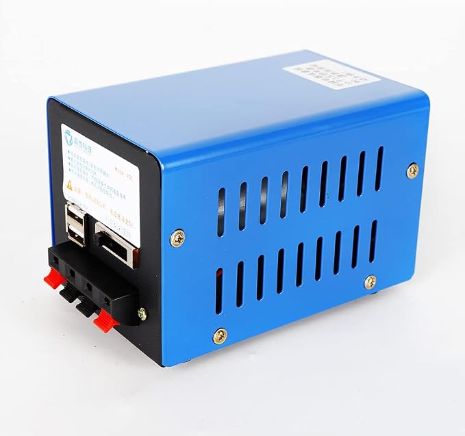 20W USB Charger Hand Crank Generator Outdoor Portable Emergency Power Supply for Camping High Power 2000rmp/min Blue