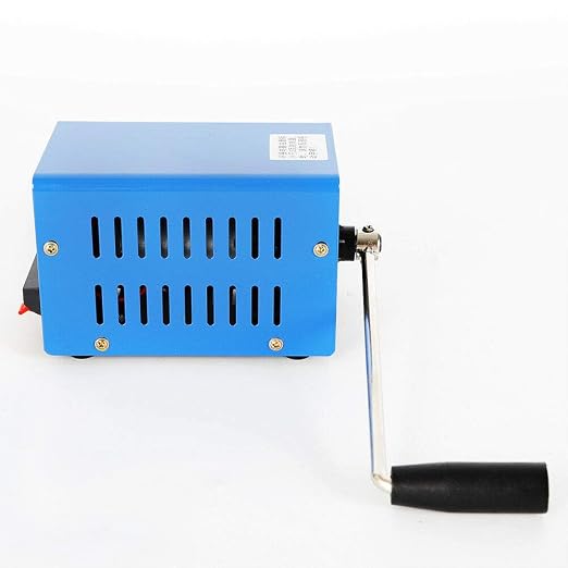 Portable Hand Crank USB Charger - Emergency Generator for Travel, Camping, Hiking & Survival