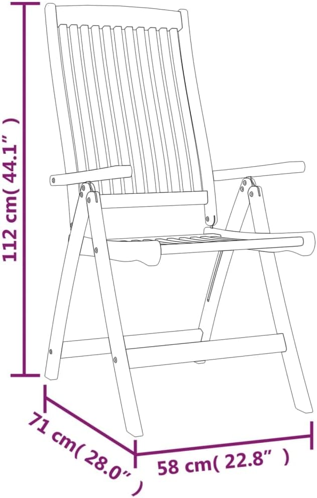 5-Piece Eucalyptus Wood Outdoor Dining Set with Extendable Table | Features 4 reclinable folding chairs and a space-saving rectangular table, ideal for backyard and patio family meals.