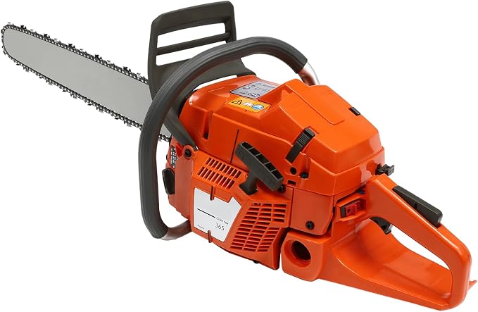 Gas Chainsaw, Gas Powered Chainsaws with Tool Bag, 2-Cycle Handheld Cordless Petrol Gasoline Chain Saw for Cutting Tree Wood Trimming Garden Farm (65cc 24inch)