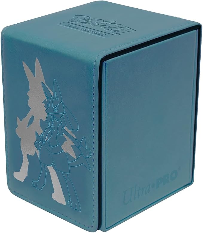 Ultra Pro ULP16414 Alcove Flip Pokemon Elite Series Lucario Deck Box Card Game