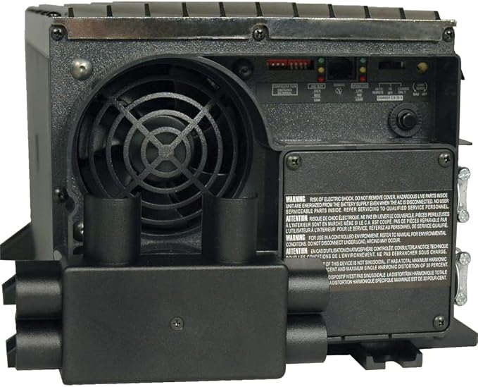 TRIPP LITE MRV2012UL 2000W RV DC to AC Inverter Charger with Auto Transferring Switch Hardwired 120V