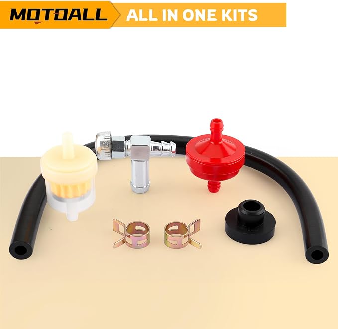 MOTOALL Fuel Gas Tank Grommet Bushing Shut Off Valve Kit for Craftsman Coleman Generator