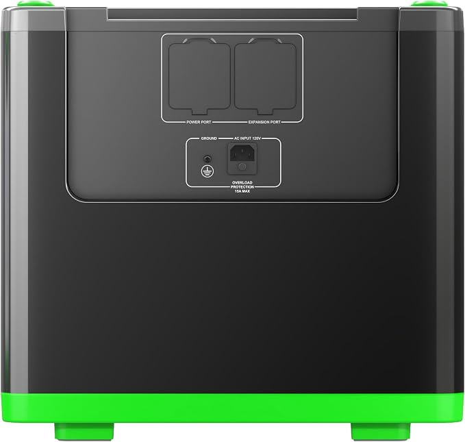 Natures Generator 2 Packs 3840Wh Solar Generator, LiFePO4 Batteries, 6000W Portable Power Station for Home Backup, RVs, Emergencies, Power Outages, and Outdoor Camping