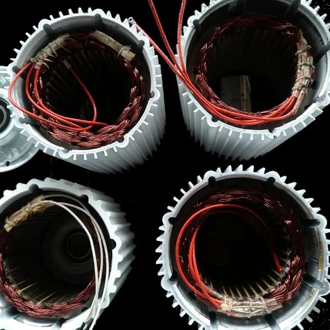 10KW Low-Speed 3-Phase Permanent Magnet Generator (12V-380V) with DC Drive Motor (DC-24V+AC-24V)