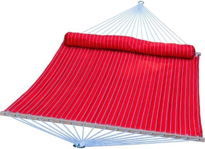 13 ft. Striped Hammock Red & Blue