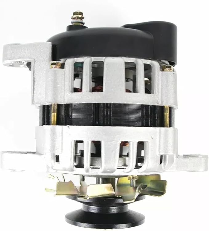 2000W Permanent Magnet Brushless Small AC Generator 110V/220V With Voltage Stabilization Pure Copper Wire Pulley Generator Low Speed Generator(110V)