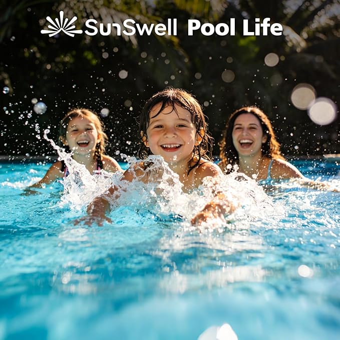 18' x 9' x 47" Rectangular Above Ground Pool Set with Removable Ladder and Filter Pump, Large Swimming Pool for Backyard, Gray