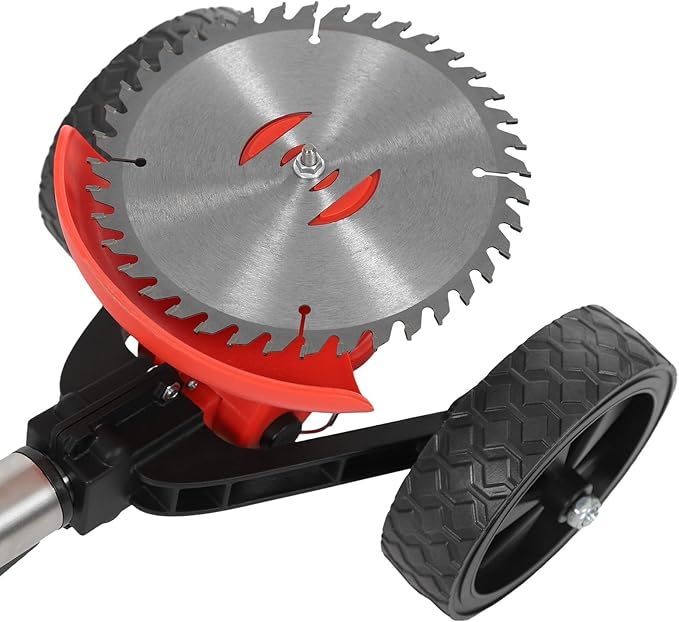 Cordless Weed Trimmer,Electric Weed Trimmer with Wheels,Lawn Trimmer,Compact Power Tool for Lawn Yard Work