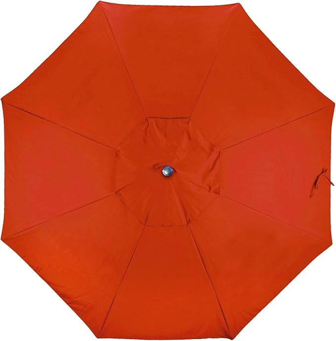 California Umbrella Replacement Canopy Cover in Sunbrella Tuscan Umbrella, 7.5' Round