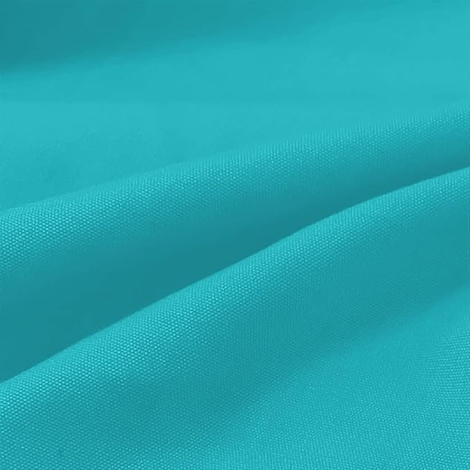 Single Cacoon Hanging Chair – Cozy Indoor/Outdoor Hammock with Polyester Canvas, 440 lb Capacity, Includes 18ft Rope & Carabiner (Turquoise)