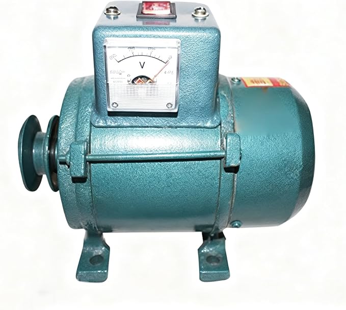 3.5kw/5kw/7kw Permanent-Magnet Generator 220V, Pure Copper Wire With Voltage Regulator Brushless Generator, Belt-Driven 3500W / 5000W / 7000W Low Maintenance For Lighting/Home Use(5000W)