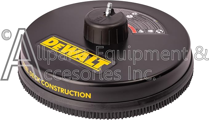 80472 Compatible with DeWALT 18" Surface Cleaner 1/4" Quick Connect Fitting for Cold Water Pressure Washers Rated up to 3700 PSI