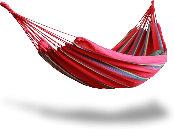 Woven Brazilian Hammock, Red