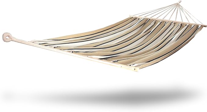 Woven 2 Person Hammock, Beige