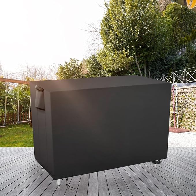 Outdoor Prep Table Cover 72 Inch,Waterproof Patio Outdoor Stainless Steel Metal Grill BBQ Table Cart Cover Dustproof Windproof All Season Pretection for Outdoor Table - 72 x 30 x 30 Inch