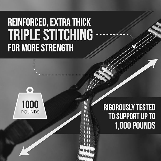 Bear Butt Double Camping Hammock and Bear Butt Kodiak Hammock Straps Bundles.