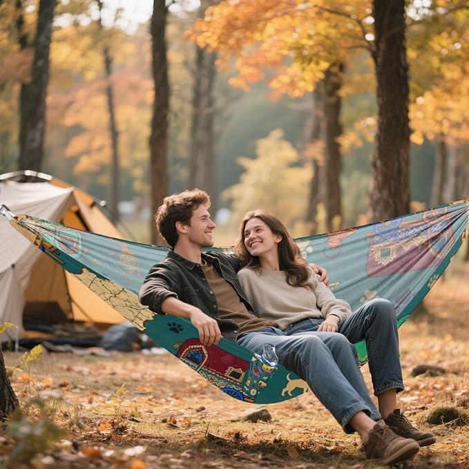 Travel and Pet Camping Hammock Fabric for Outside Patio Garden