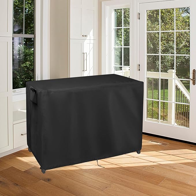 Outdoor Table Cover for Patio Furniture, 52inch Prep Table Cover Waterproof for Patio Bar,Grill Cart,Kitchen Island Tables-52"L x 26"W x 30"H