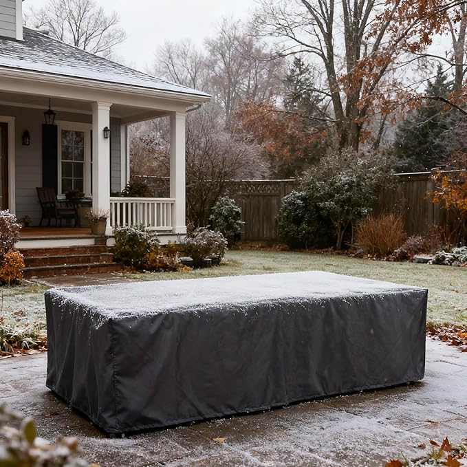 108 Inches Patio Furniture Cover Waterproof Outdoor Furniture Set Cover