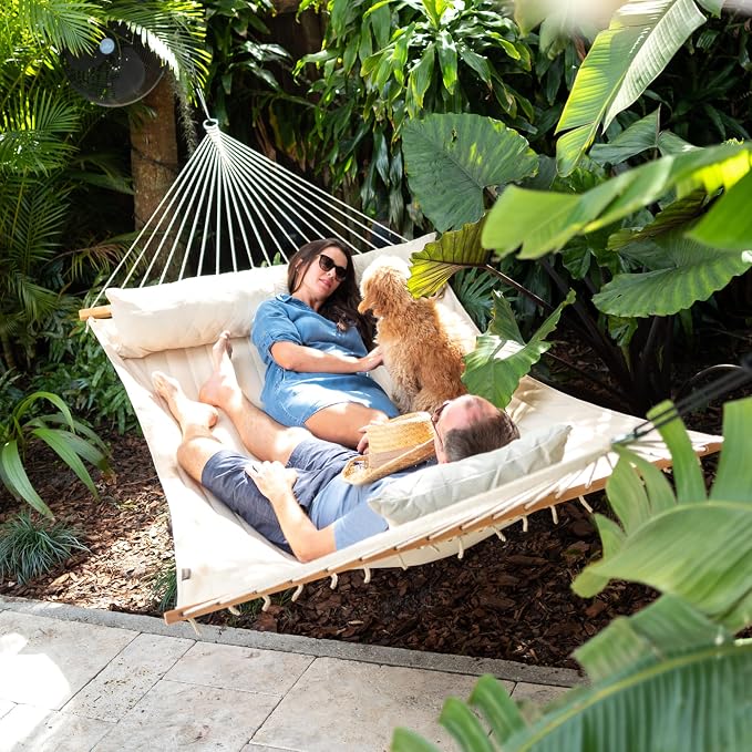 LA Siesta TreeMount Black - Tree and Pole Suspension Set for Hammocks