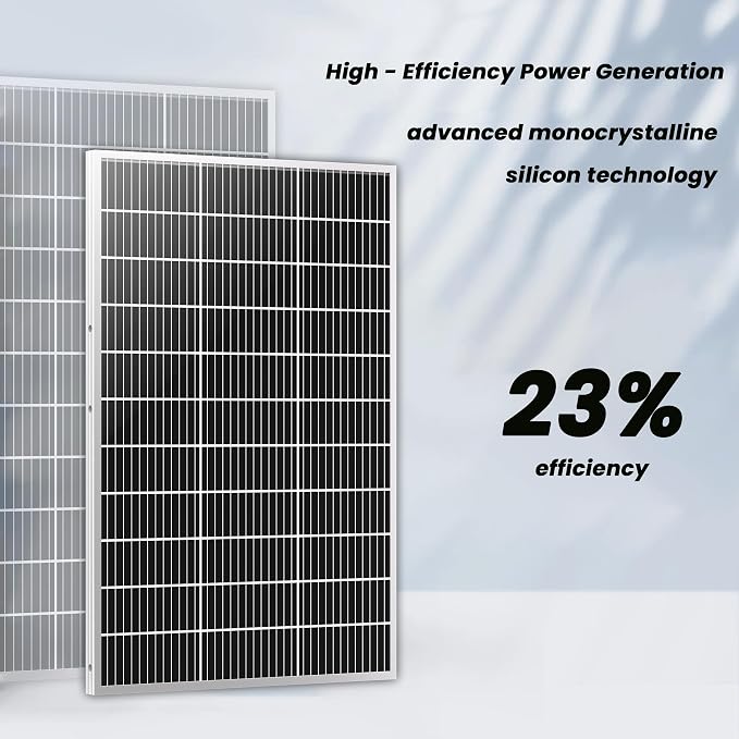 Nature's Generator Lithium 3600 Power Add-on,1 x Lithium 3600 Pod + 2 x 100w Panels + 50' Cable