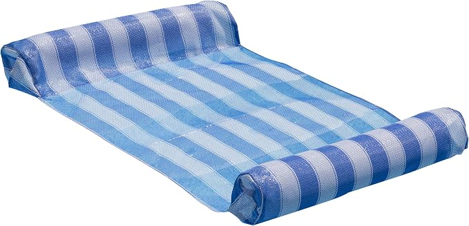 Sun Searcher Key West Inflatable Water Swimming Hammock, Blue