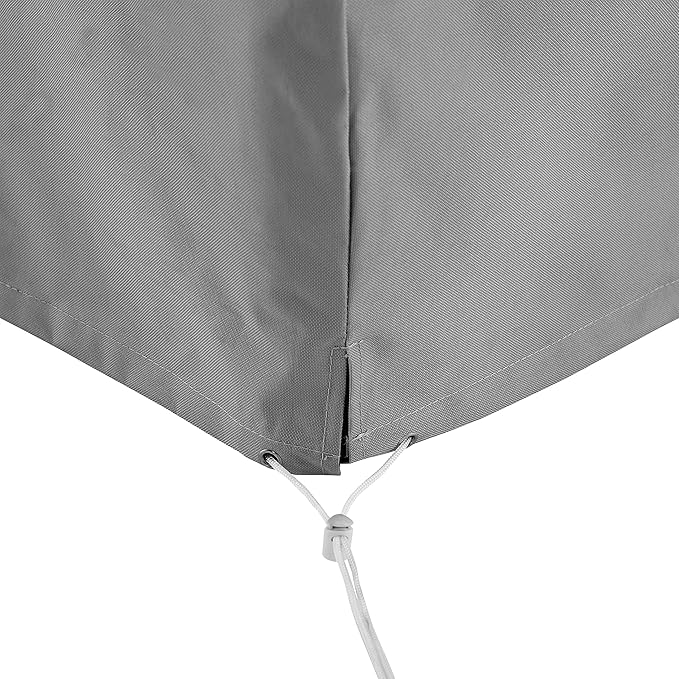 Crosley Furniture Patio Furniture Covers, Waterproof 2-Piece Outdoor Chair Cover Set for Backyard, Gray