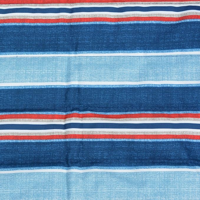 12 Foot Steel Hammock Stand with Cotton Rope Hammock Combo, Quilted Polyester Hammock Pad and Pillow Kingston Stripe