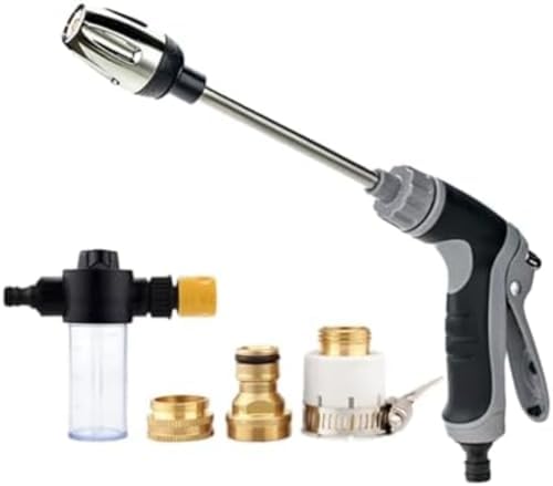 Aquoxis Pressure Washer,Three Spray Modes, Universal and Easy To Install, Effortless Dirt & Stain Removal (C)