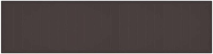 Afuera Living 7 Piece Poly Rattan Garden Dining Set, Brown Finish, Weather-Resistant, Cushioned Seating, Modern Style Patio Furniture for Outdoor Spaces, Spacious 157.5 x 39.4 in Setup