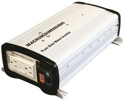 Magnum Dimensions CSW1012-NG 1000 Watt 12 Volt Pure Sine Wave Inverter No GFCI