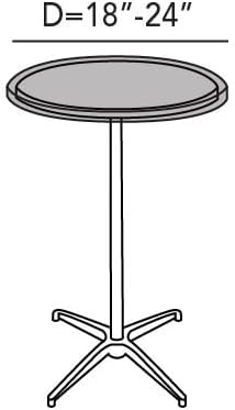 Covermates Ultima Outdoor Round Dining Table Top Cover – Rip-Resistant All-Weather Water-Resistant Polyester, Mesh Vent, Drawcord & Buckle Straps, Patio Protection, Round 18-24 DIAMETER, Ripstop Tan