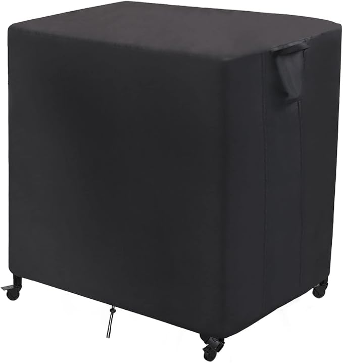 Pizza Oven Table Cover for Ooni Medium Modular Table,Outdoor Prep Cart Table Cover for Ooni Pizza Oven Stand - 32.6 x 24 x 35 Inch