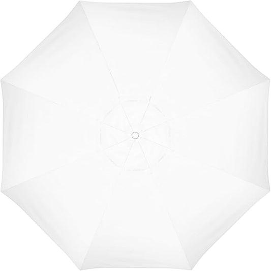 California Umbrella Replacement Canopy Cover in Sunbrella Natural Umbrella, 11' Round