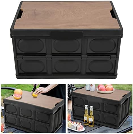 Outdoor Storage Box - 30L Durable Removable Deck Box for Patio Cushions, Gardening Tools, Sports Equipment, and Outdoor Accessories