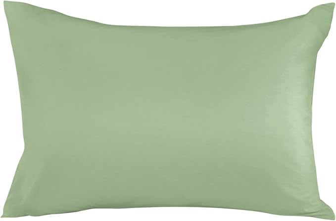 Outdoor Waterproof Throw Pillow Covers Set of 2 Sage Green Lumbar Pillowcases 20x12 Inches Solid Green Color Patio Decorative Pillows Cushion Case Patio Pillows for Couch Bed Chair Garden