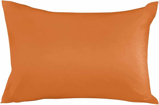 Outdoor Waterproof Throw Pillows Solid Art Minimalist Pure Orange Patio Pillows,Decorative Pillow Covers with Insert,Pillow Cushion Case for Garden Couch Sofa Plain Single Bright Color
