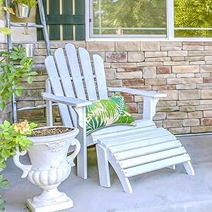 JMGBird Green Outdoor Pillows Waterproof Pillow Covers with Inserts | 12x20 Outdoor Throw Pillows for Patio Furniture, White Green Palm Leaf Decorative Cushions