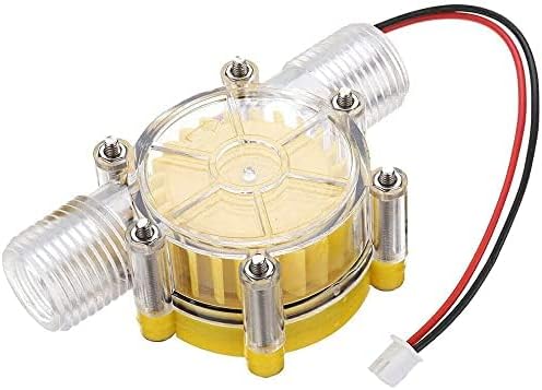 Water Flow Turbine Generator - Hydroelectric Micro Hydro 1/2 Inch Portable Water Charger (5V)
