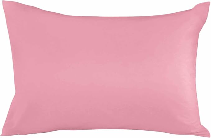 Outdoor Waterproof Throw Pillows Minimalist Solid Pure Pink Patio Pillows,Decorative Pillow Covers with Insert,Pillow Cushion Case for Garden Couch Sofa Unadorned Single Color Art
