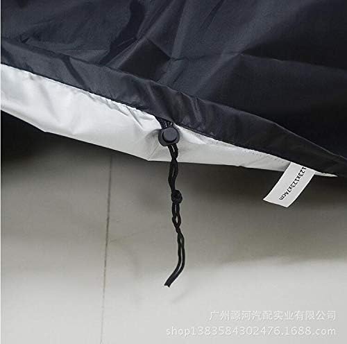 FLR 83x51x29in Patio Table Cover Veranda Rectanguler Black Waterproof Outdoor Dinner Protector Dust-Proof Table Desk Cover Furniture Covers with Storage Bags for Garden Outdoor Indoor Furniture Table