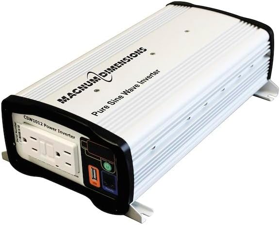 Power Inverter 1000 Watt Continuous Output Power/ 2000 Watt Surge 8.3 Ampere Output More Than 90 Percent Optimum Efficiency