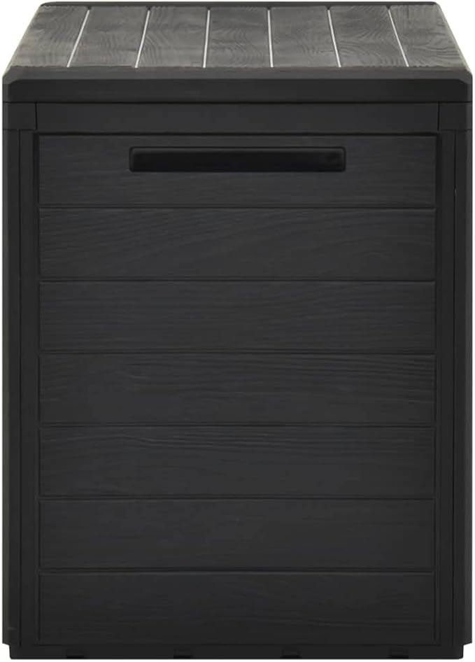 Patio Storage Box, Deck Box Delivery Boxes For Outside Outdoor Storage Box Outdoor Storage Bench Outdoor Furniture Suitable For Gardens Patios Backyard Pool Anthracite 38.7"x17.3"x21.7"